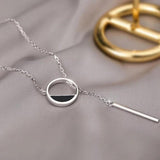 Starmoon 925 Silver Necklace & Exquisite Choker Gift for Women