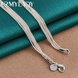 925 Silver Butterfly Pendant Necklace for Women
