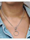 925 Sterling Silver Pendant Necklace for DIY Crafting