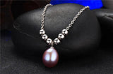 9-10mm Freshwater Cultured AAAA Pearl Pendant Necklace