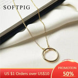 925 Sterling Silver Round Choker Necklace Minimalist Jewelry for Women