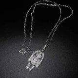 Rabbit Zircon Sweater Necklace Chains Silver Choker Jewelry Gift