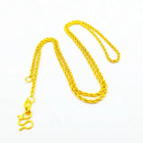 14K Plated Necklace Chain for Women Fine Necklace Small Chainbox