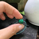 Natural Malachite Choker Necklace Women High Jewelry