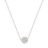 925 Silver Necklace Beads Pendant Choker for Women