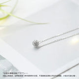 925 Silver Necklace Beads Pendant Choker for Women