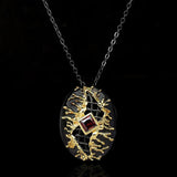 Bohemia Zircon Pendant Necklace Choker Party Jewelry