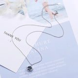 Crystal Planet 925 Silver Necklace Gift for Women