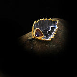Vintage Feather Zircon Necklace for Women