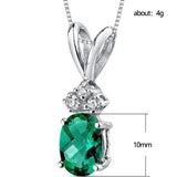 925 Silver Necklace with Zircon Pendant for Wedding Party