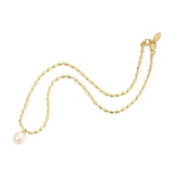 Freshwater Pearl Pendant Necklace for Women Wedding Jewelry