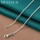 925 Silver Butterfly Pendant Necklace Thin Chain Wedding Jewelry