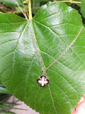Natural Shell Choker Flowers Necklace 14K Pendant Women Wedding