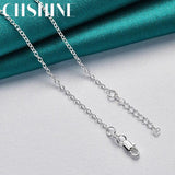 925 Silver Stethoscope Heartbeat Necklace for Women