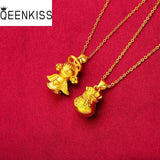 24KT Fortune Bag Pendant Necklace for Women