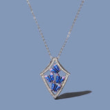 Butterfly Pendant Zircon Necklace Clavicle Chain