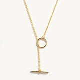 925 Silver Initial Round Choker Necklace for Women