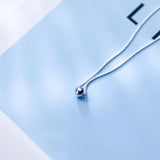 925 Silver Beads Pendant Necklace for Women