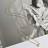 S925 Silver Round Disc Pendant Necklace for Women
