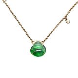 Silver Inlaid Hetian Jade Buddha Pendant Necklace Ancient Charm Jewelry