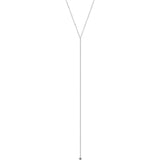MLKENLY 925 Silver Necklace Y-shaped Chain Sexy Necklace Accessories