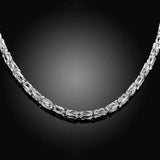 Men's 925 Silver Dragon Chain Necklace