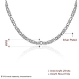 Men's 925 Silver Dragon Chain Necklace
