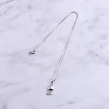 925 Silver Copper Coin Monkey Necklace Zircon Pendant Kids Jewelry Gift