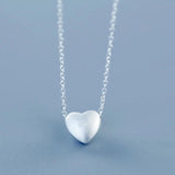 Hot Silver Heat Charm Pendant Necklaces For Women