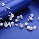 Baroque Pearl Choker Necklace for Women - Wedding Party Jewelry