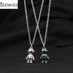 NC870 Astronaut Hiphop Titanium Steel Necklace