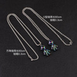 NC870 Astronaut Hiphop Titanium Steel Necklace