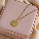 Christmas Jewelry Stainless Steel Romantic Heart Pinkie Promise Necklace