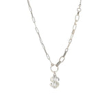 Arrival 925 Sterling Silver US Dollar Pendant Necklace for Women