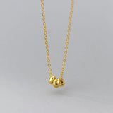 925 Silver 18k Choker Necklace Women Classic Jewelry