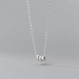 925 Silver 18k Choker Necklace Women Classic Jewelry