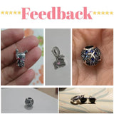 925 Silver Little Girl Love Mom Forever Infinity Dangle Charm Bead