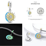 925 Silver Moments Keychain Charm for Ladies