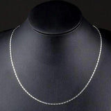 5PCS 16-30in Gold/Silver Filled Chain Necklace With Lobster Clasps