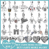 925 Silver Bee Charm for Bracelet&Necklace Making DIY
