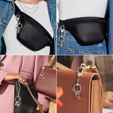 925 Silver Keychain Pendant for Women Bracelet DIY