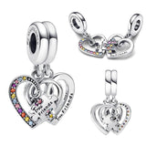 Silver 925 Light Bulb Charms for Bracelet Bead Jewelry Making