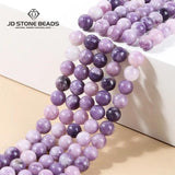 Lepidolite Stone Beads Round Spacer Beads 4-12mm