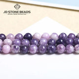 Lepidolite Stone Beads Round Spacer Beads 4-12mm