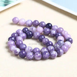 Lepidolite Stone Beads Round Spacer Beads 4-12mm