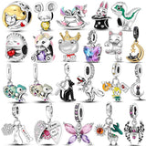 925 Sterling Silver Pendant Alpaca Flog Cat Charm