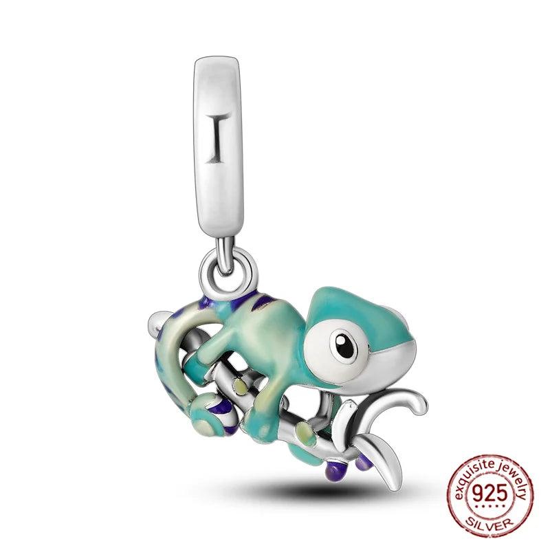 925 Silver Devil's Eye Charms Beads for Bracelet