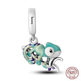 925 Silver Devil's Eye Charms Beads for Bracelet