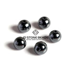 Hematite Round Beads Plated Silver for Jewelry Making