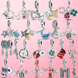 925 Silver Lucky Summer Charm Bracelet for Women